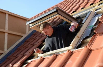 Pose de fenêtres de toit Velux à Vertamboz